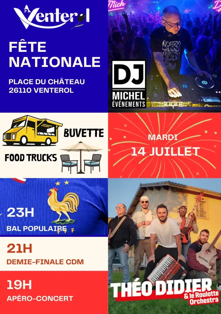 14 juillet Venterol(26)